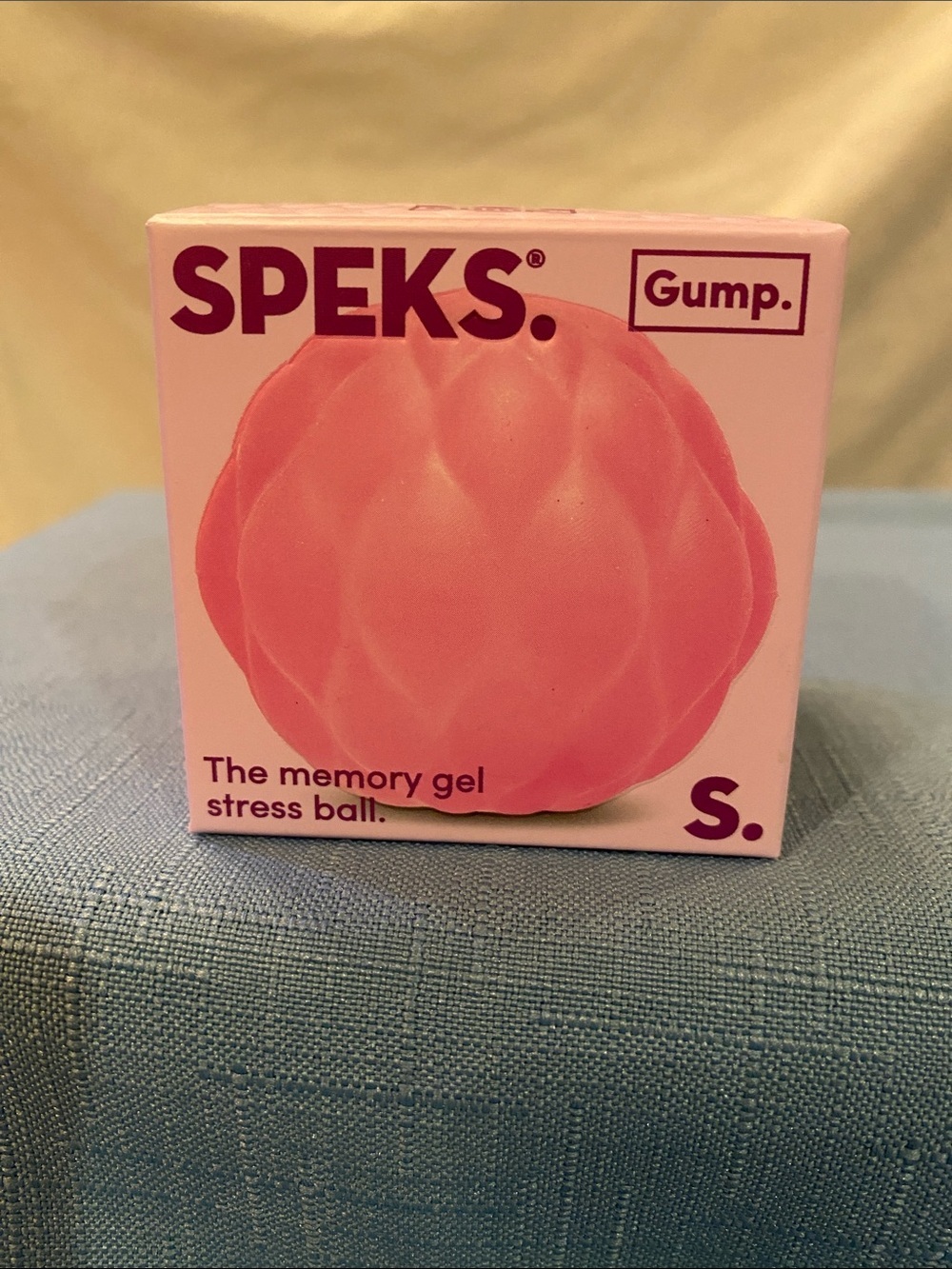 SPEKS Gump Moon Jelly Quilt Pink Ultra Soft Memory Gel Squishy Fidget Sensory